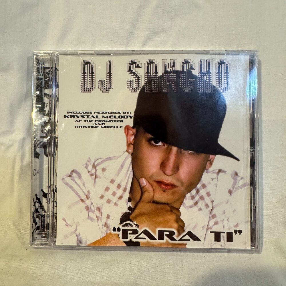 New Sealed DJ Sancho Para Ti CD 2007 Rare Chicano Rap Latin Hip Hop XS Prod OG